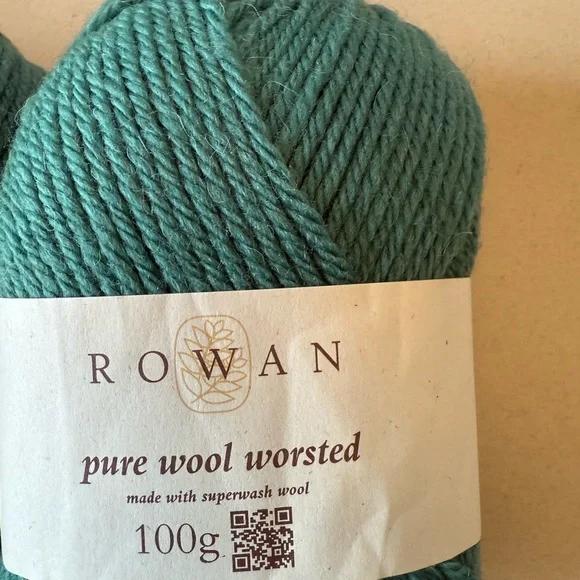 Rowan Pure Wool Yarn in Teal - Picture 3 of 3